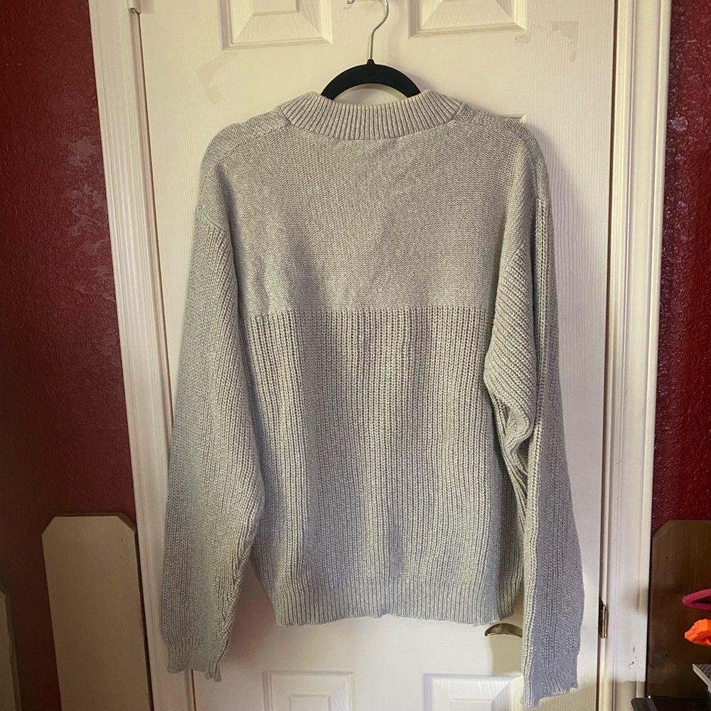 Mens Columbia knit pullover sweater beige size XL - Picture 2 of 6